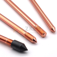 electric grounding earthing rod ground rod copper earthing rod